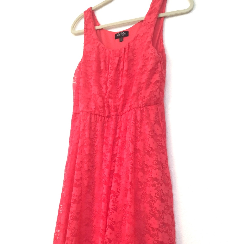 🌻3 for $30🌻Love Reign 🌺Coral Lace Dress Large